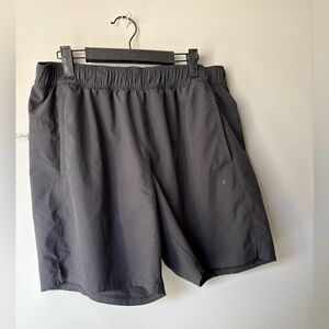 Men's Charcoal Athletic Shorts